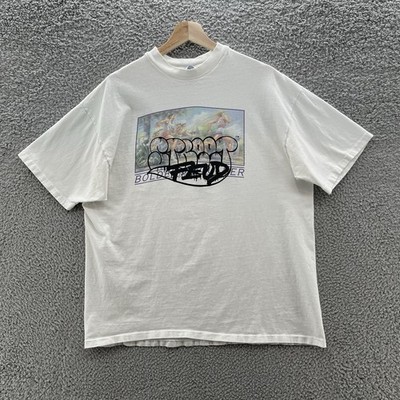 VTG 1995 Bolder Boulder Shirt Men Large Hanes Beefy Single Stitch USA Custom Run