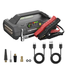 LOKITHOR JA3000 PRO Jump Starter with Air Compressor 3000Amp and LiFePO4 Battery