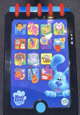 BLUE'S CLUES Handy Dandy ELECTRONIC Learning NOTEBOOK Leapfrog - Tested & Works!