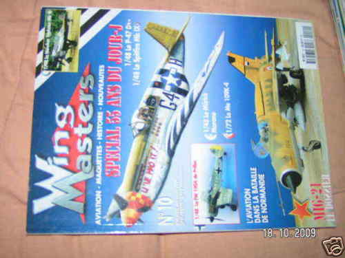 Wing Masters N°10 Spécial 55 ans jour J Me 109K-4 FW190 - Imagen 1 de 1