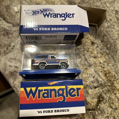 RLC ホットウィール 1985 Ford Bronco Wrangler 2024 Hot Wheels x Wrangler® '85 Ford Bronco RLC Since 1947 In Hand