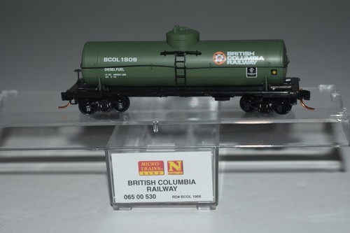 N Scale MTL 06500530 British Columbia Single Dome Tank Car 1906 C49755 - Picture 2 of 2