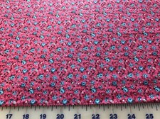 Pink calico cotton Studio Fabric per yard quilt / sew 44"