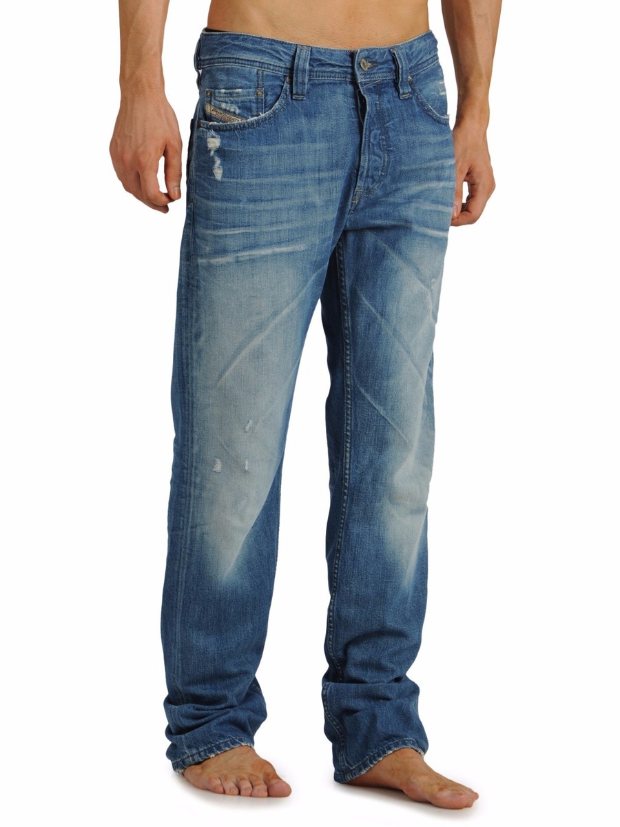 NWT DIESEL Brand Men's Relaxed Straight Jeans LARKEE 8MX Vintage