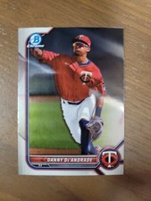 2022 Bowman Draft Chrome Base #BDC-107 Danny De Andrade - Minnesota Twins