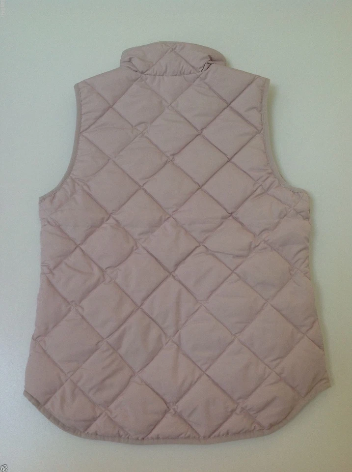 J. Crew Excursion Quilted 70% Down Vest NWT Color: Light Amethyst Size: XXS-L - Image 2 of 4