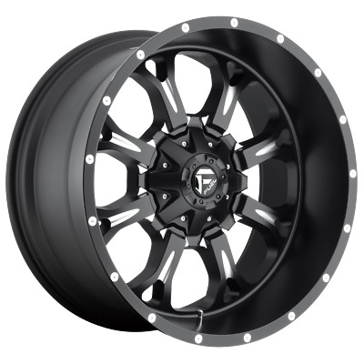 1 17 Inch Black Wheel Rim Fuel Offroad D517 Krank 17x9 8x6.5 Lug D51717908250