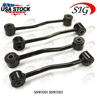 PartsW 4-Piece Sway Bar Link Kit For Jeep Grand Cherokee 1999-2004 - Front & Rear End Links