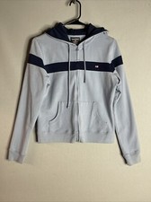 Vintage 90s Polo jeans.Ralph Lauren blue Full zip up medium Sweatshirt Gen z