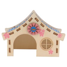 2PCS Hamster Detached Villa Toys Hamster Nests Pet Exercising Playthings