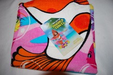 Kids Beach Towel RED WHITE CLOWN FISH Hooded Pullover 100 COTTON 24in. x 48in.