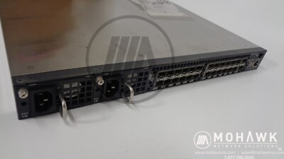 Fujitsu Xg2600 Network Switch Tao4009-b400 XG2600A Dual Power Supplies