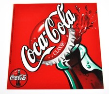 Coca-Cola Fenster Aufkleber 18 cm Coke USA Window Sticker Decal Flaschen Logo