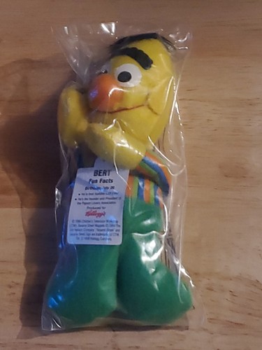 Mini frijoles Sesame Street 1999 Kellogg's Twiddlebug Bert Ernie Duck lote de 4 - Imagen 4 de 9