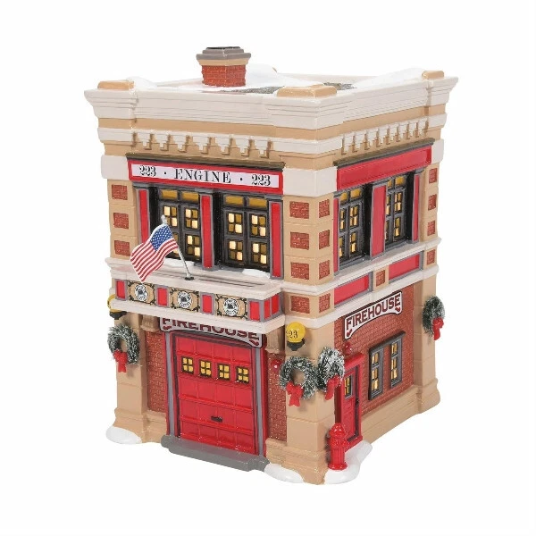dept 56 firehouse products for sale | eBay