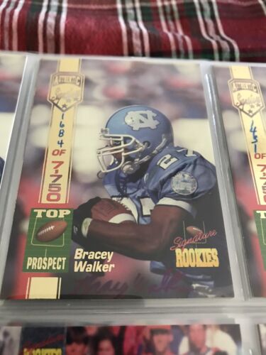 BRACEY WALKER SIGNED 1994 SIGNATURE ROOKIES CARD AUTOGRAPHED - Picture 1 of 1