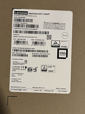 Lenovo IdeaCentre AIO 3i All In One Intel Pentium Desktop Computer SEALED
