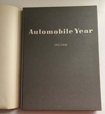 洋書 Automobile Year Automobile year 1957-1958 book | eBay