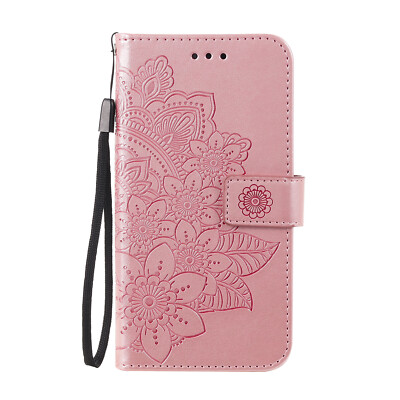 Handyhülle für Huawei Nova Y70 Y90 Honor X8 Blumenprägung PU-Leder Wallet Case