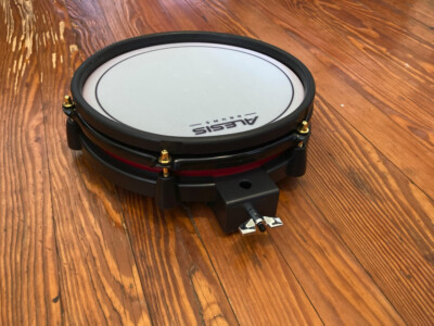 Alesis Strike Pro SE 10 Tom Mesh Head Drum Pad - Red Sparkle - E-Drum