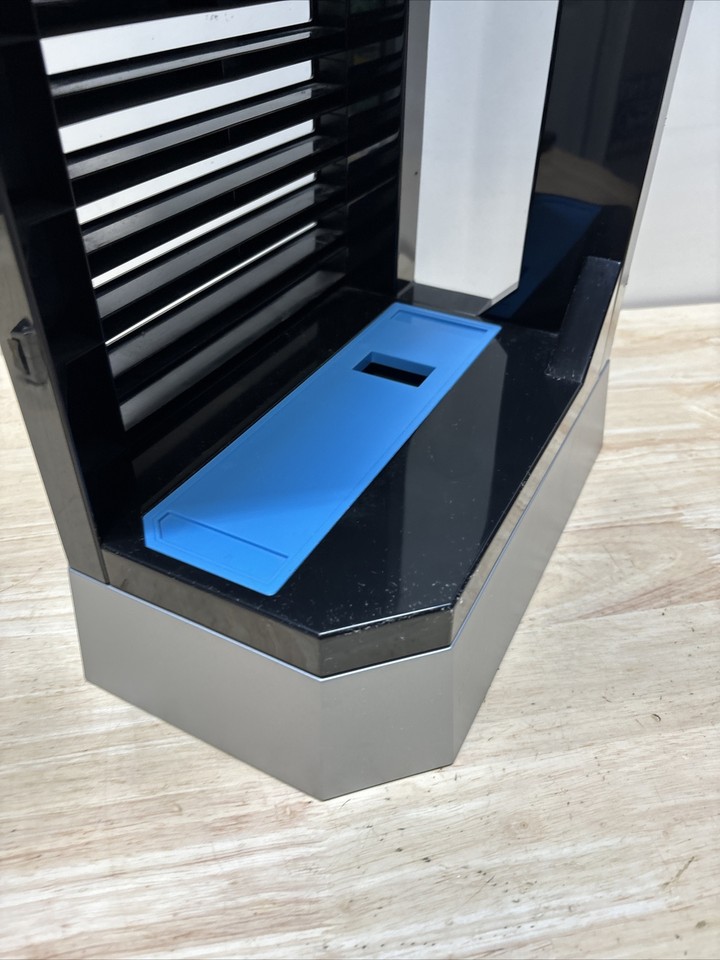 Nintendo Wii Storage Tower Rack Stand Video Game Room Display Black eBay