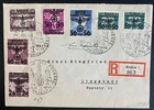 1940 Krakow Poland Germany GG First Day cover To Lippstadt Leader Birthday