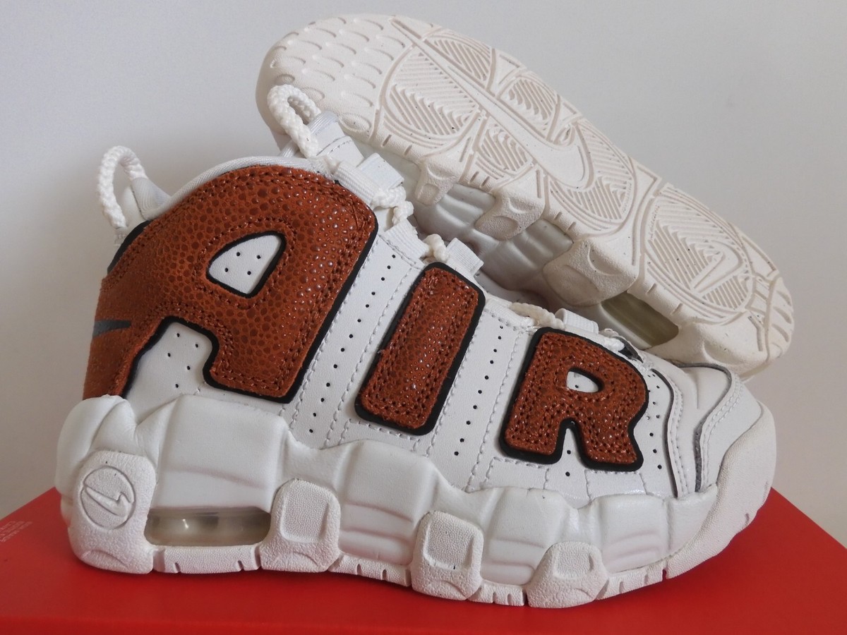 NIKE AIR MORE UPTEMPO (PS) PHANTOM-BLACK-DARK RUSSET-SAIL SZ