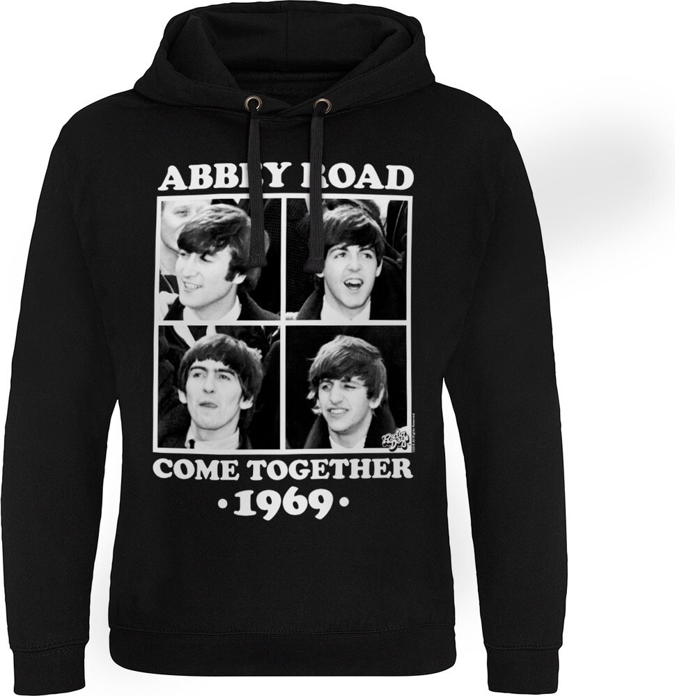 Эпическая толстовка с капюшоном The Beatles Abbey Road Come Together Черная 12490₽