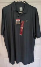 Callaway Nwt Polo Shirt Opti-Dri Gray Pattern Shirt XL