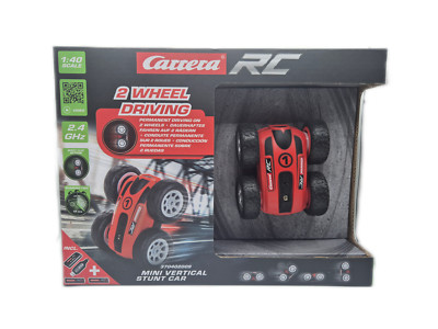 Carrera 2,4GHz Mini Vertical Stunt Car RC 2 Wheel Driving Ferngesteuertes Auto