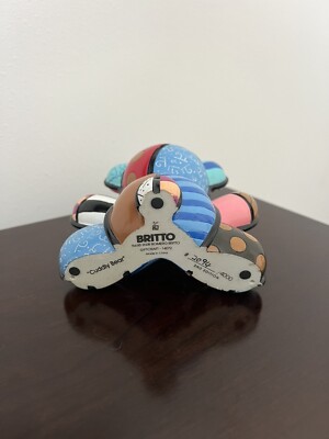 ROMERO BRITTO CUDDLY BEAR SECOND EDITION - # 2094/4000 | eBay