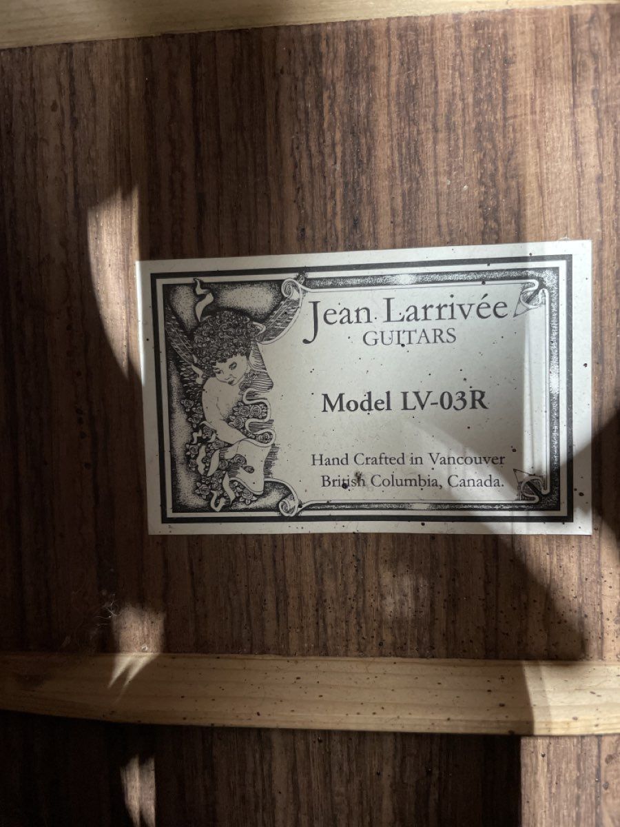 Acoustic Jean Larrivee Guitar eBay
