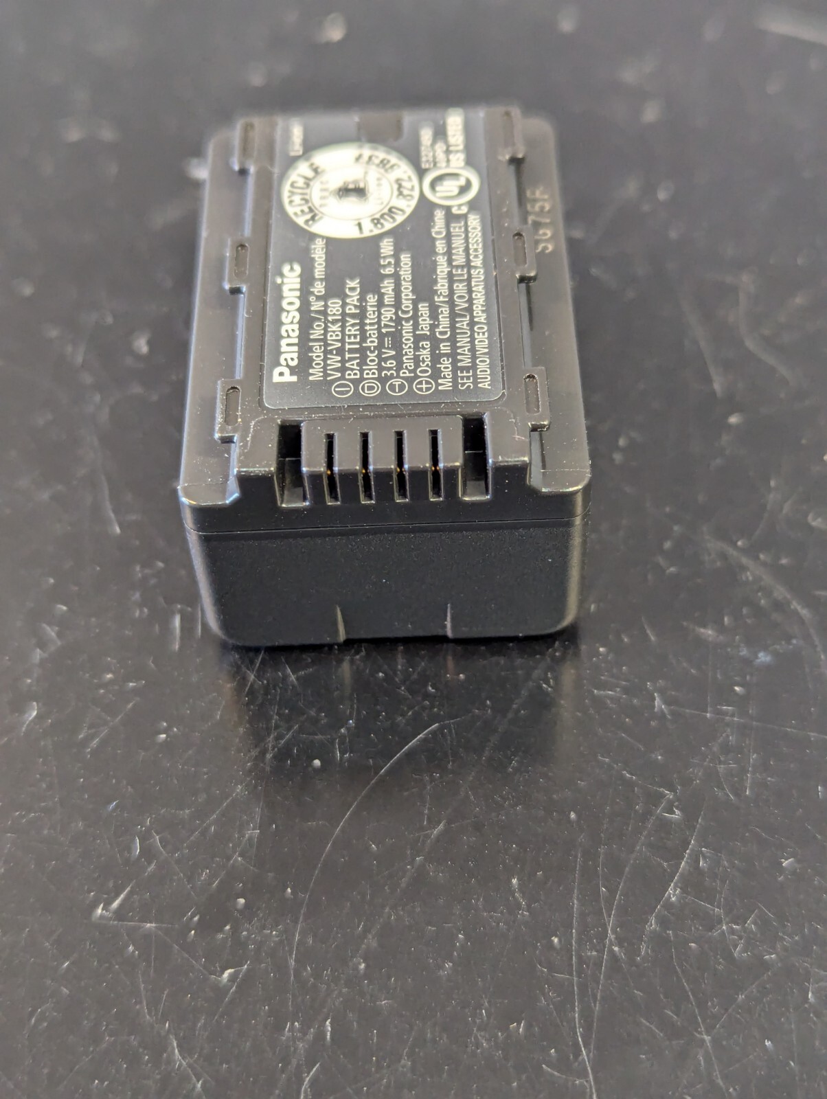 Panasonic VW-VBK180 Camcorder Battery Pack Li-ion Genuine OEM
