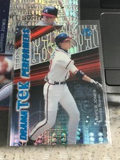2000 Topps Tek Dramatek Performers #DP5 Chipper Jones braves!
