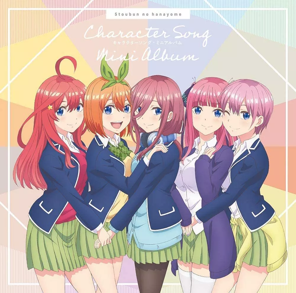 The Quintessential Quintuplets Character Song Mini Album CD 5toubun No  Hanayome