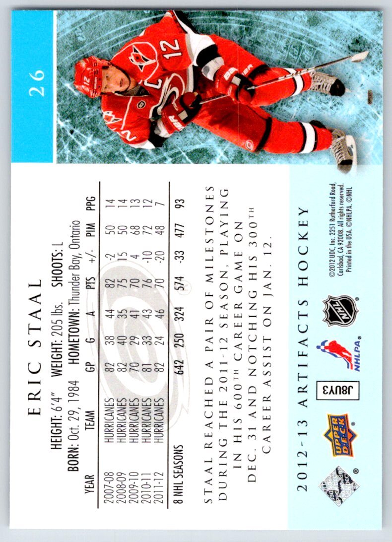 2012-13 Upper Deck Artifacts NHL Hockey Cards - U-Pick From List - Picture 53 of 201