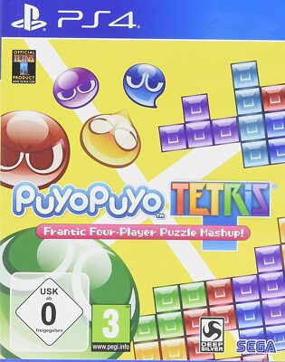 PS4 Puyo Puyo Tetris - NEU und Verpackt - Puzzle - Kultspiel - Playstation 4