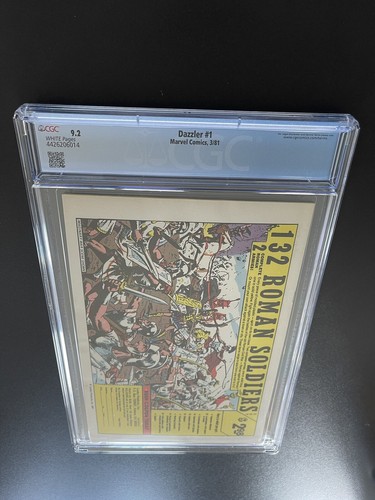 DAZZLER #1 1981 9.2/NM White Pages 1st Direct Distribution Marvel - Picture 4 of 9