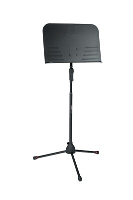 Gator Frameworks Deluxe Sheet Music Stand with One Hand Height Adjustment