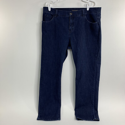 Soft Surroundings 5 Pocket Design Jeans Women s Plus 18P Straight Leg Stretch