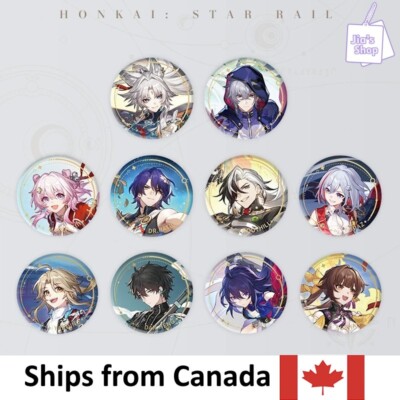 Honkai: Star Rail Official Character Pin Series 3 Dan Heng Seele Sushang Yanqing