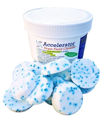 Drain Field Cleaner Tablets by Dr Pooper. Clears Septic Tanks and Drain Field...