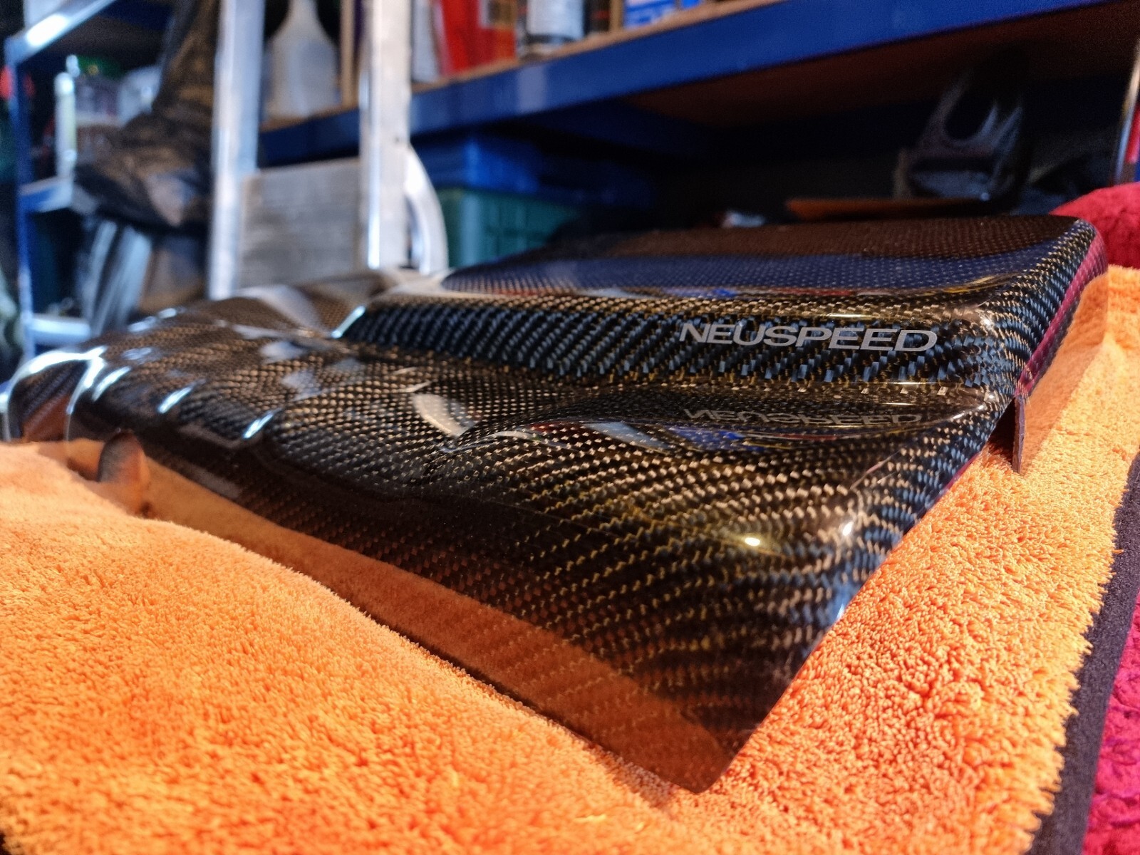 Neuspeed Carbon Fibre Engine Cover 2.0 Tfsi Vag 2.0t eBay