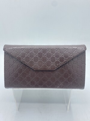 Gucci Brown Guccissima Folding Sunglasses/ Eyeglasses Case 