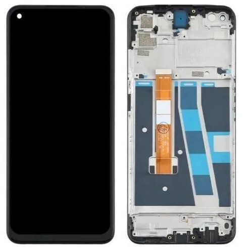 Écran pour OPPO A52 LCD Haute Définition avec Frame Pré-assemblé pour un Montage Durable