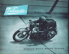 Velocette Venom Motorcycle Brochure Viper Valiant MSS MAC Original FreeUKPostage