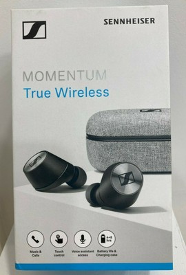 Sennheiser MOMENTUM True Wireless Headphones Earbuds - Black - Made in  Germany. | eBay