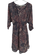 Anthropologie Floreat Size Medium Peasant Dress Zharah Boho Hippie