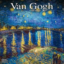 Van Gogh 2026 Square Wall Calendar Art Artist Gift Plastic Free FSC Paper