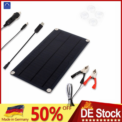 Solar Panel 100W USB Typ-C Wasserdicht Outdoor Camping Wandern Ladegerät